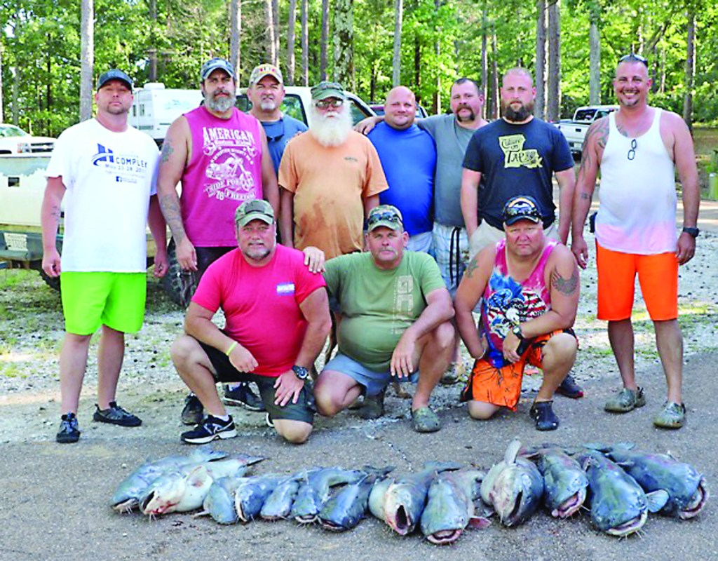 Eleven vets take part in Sardis Lake Wounded Vet grabbling day The