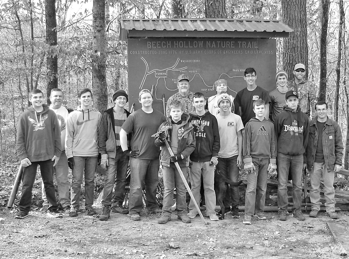 Scouts rehab Enid’s nature trail The Panolian The Panolian