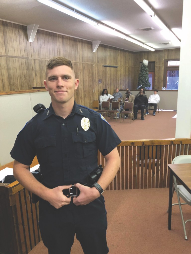 New BPD Officer Sworn The Panolian The Panolian