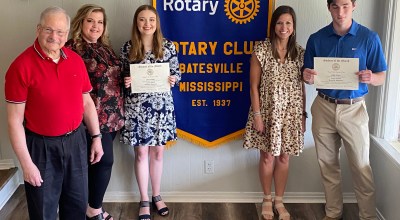 Rotary Student of the Month The Panolian The Panolian