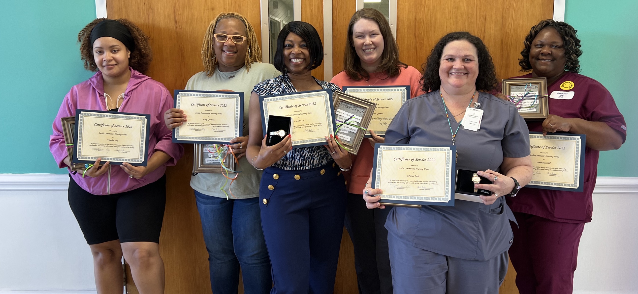 Nursing Home Service Awards The Panolian The Panolian